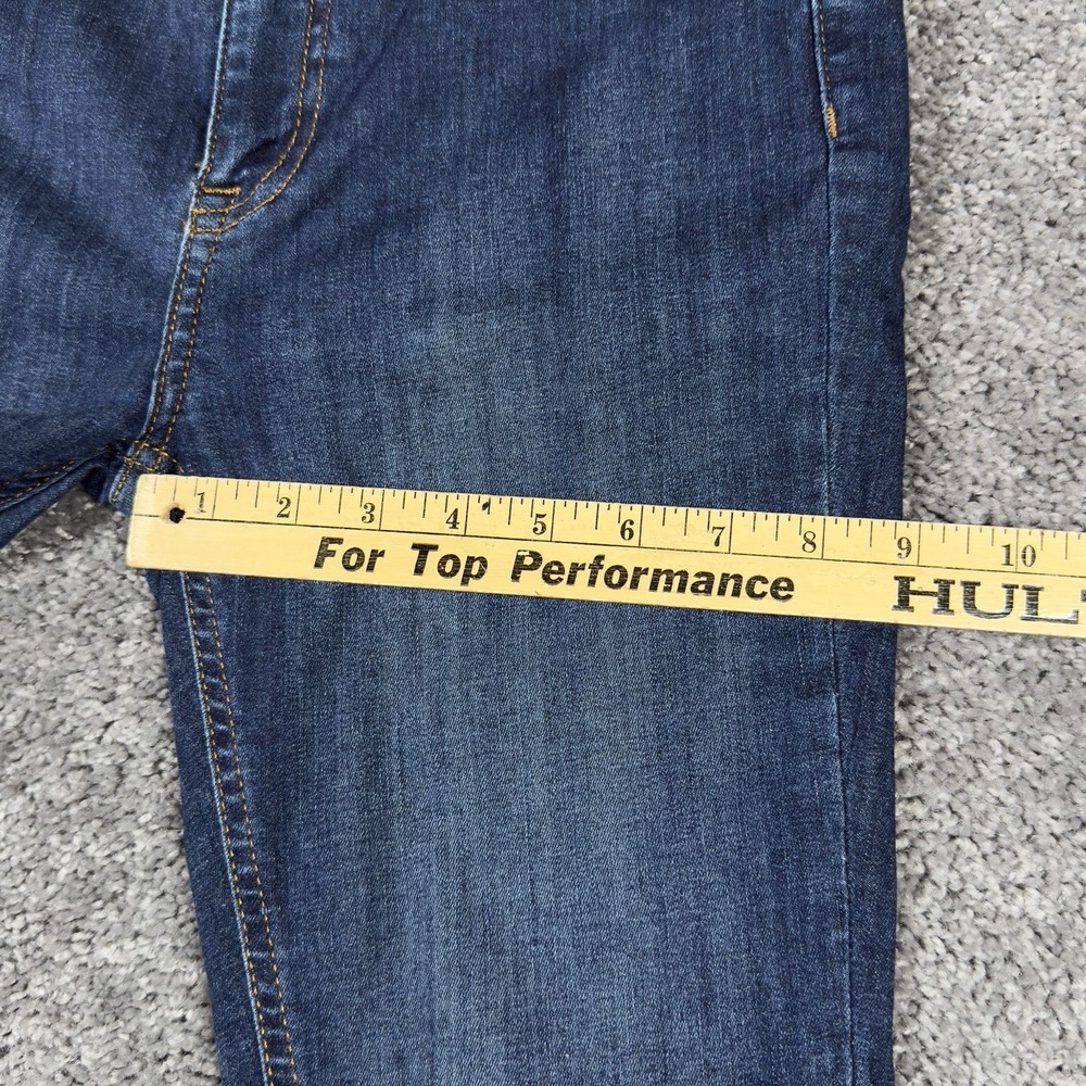 We The Free People Jeans Women's 28 (28x24.5) Blue Distressed Busted Knee Skinny - Picture 9 of 10